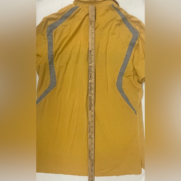 Mens Lululemon Evolution polo shirt size XL button up collar - Picture 8 of 9